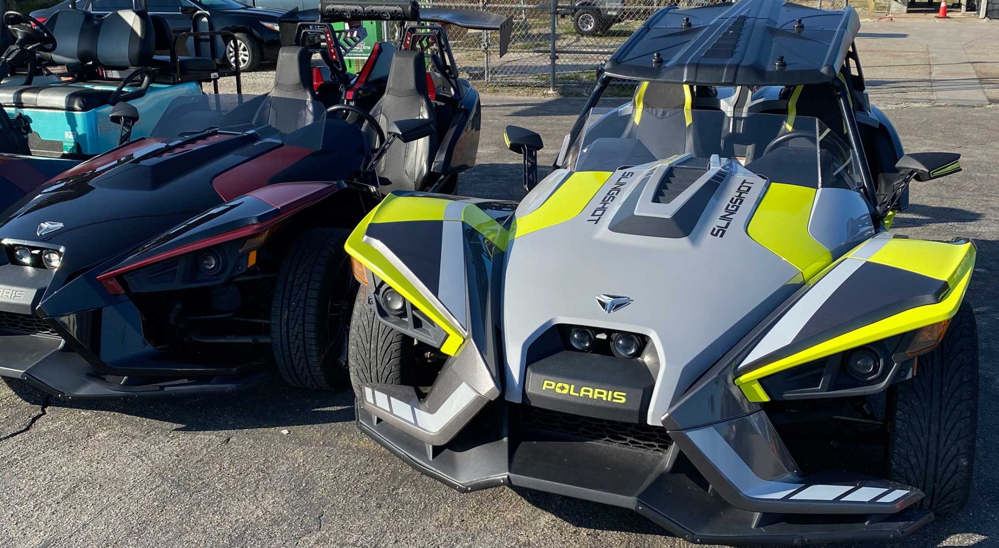 Polaris Slingshot rental Panama City Beach Thunder Beach
